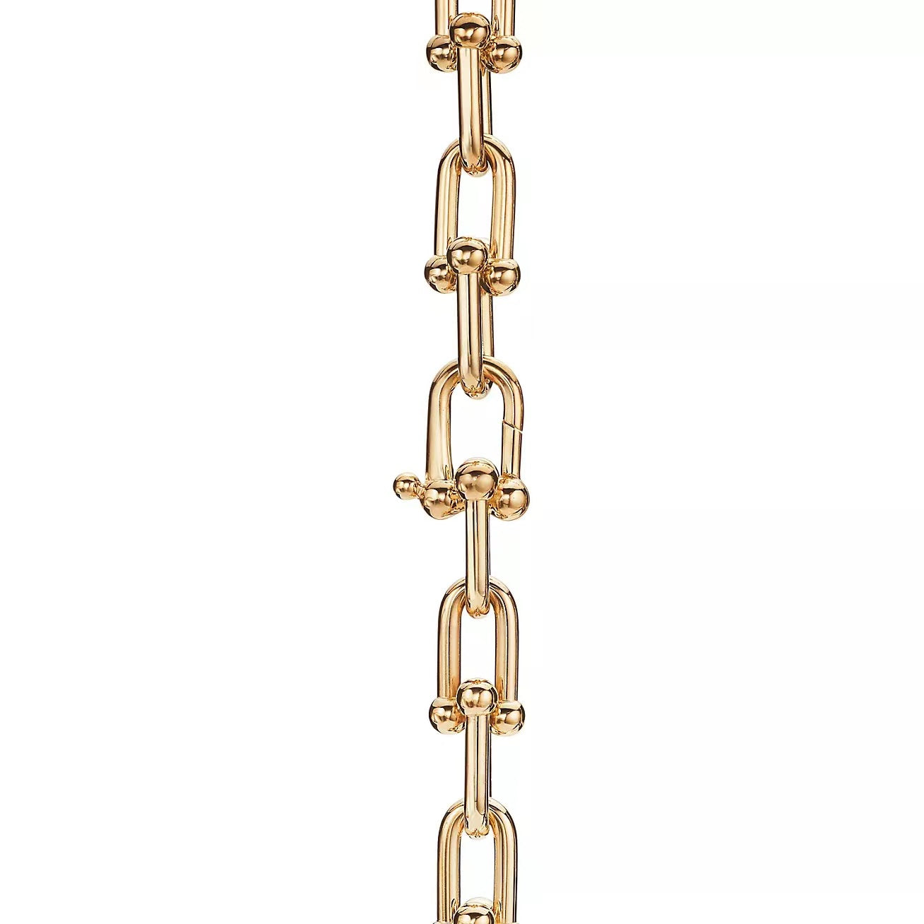 TIF25193497 long U-shaped U ball necklace