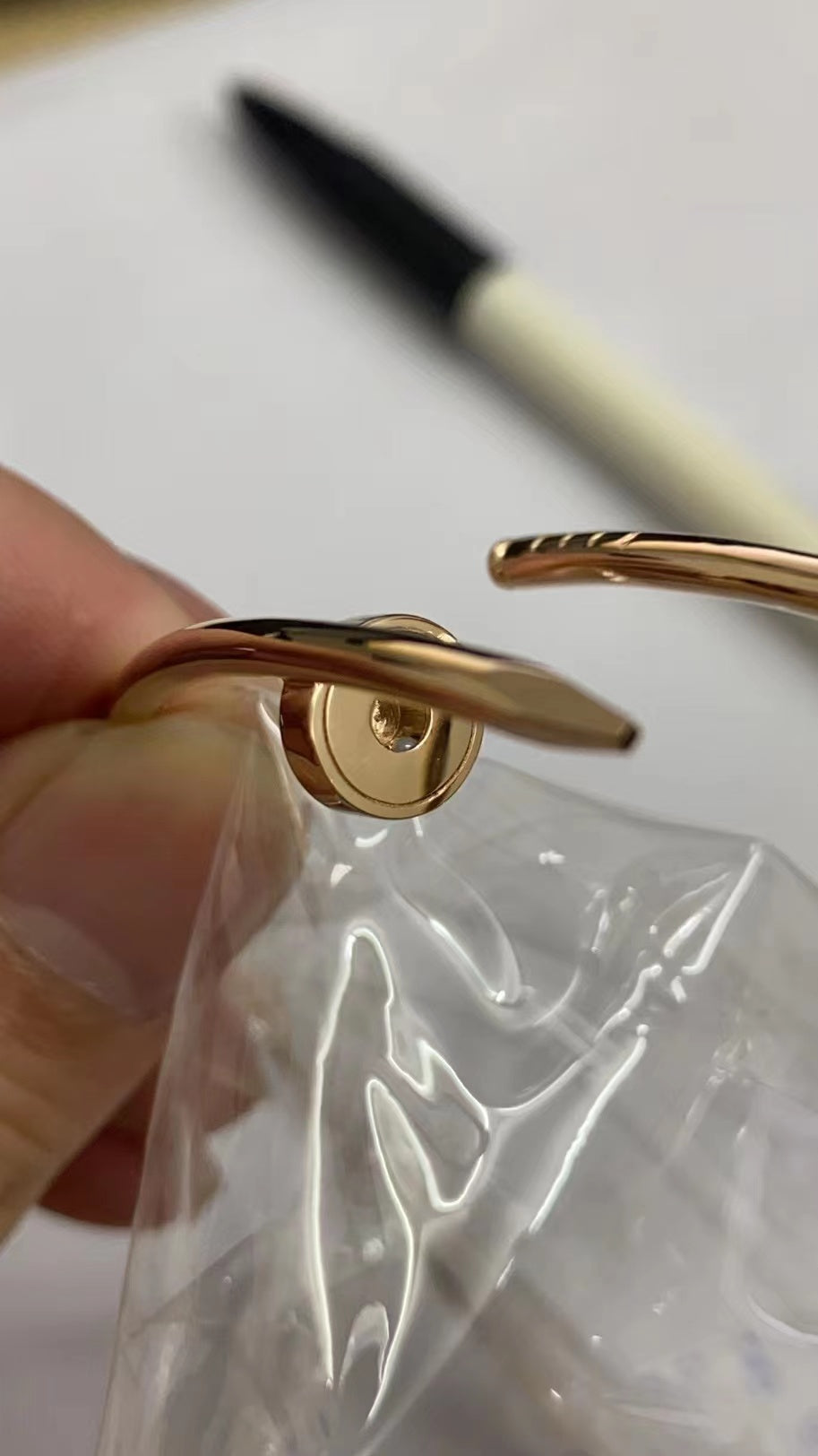 KDY-B7224799 guest version nail hollow tube necklace