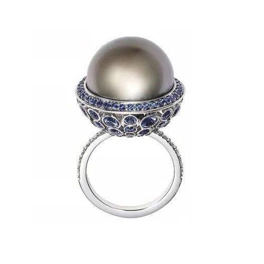 TIF68911773 Pearl blister half bezel ring 15#