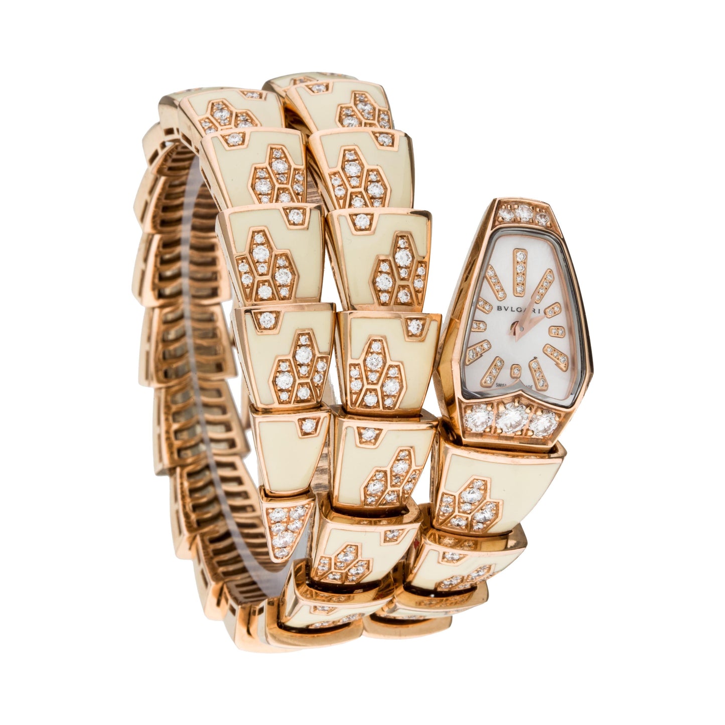 BGL-BUL22016 double circle watch flat snake bracelet