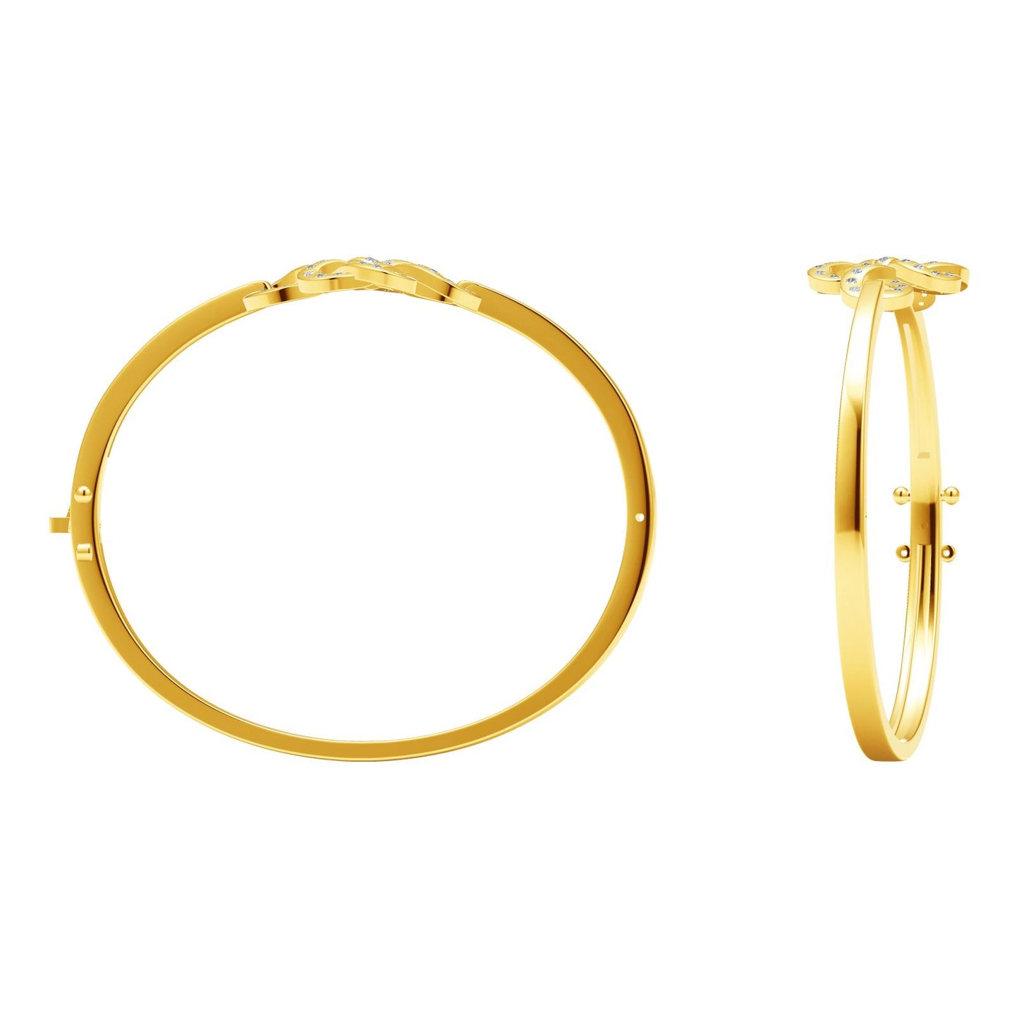 TIF1797688 Diamond Chinese Ring Bracelet 17#
