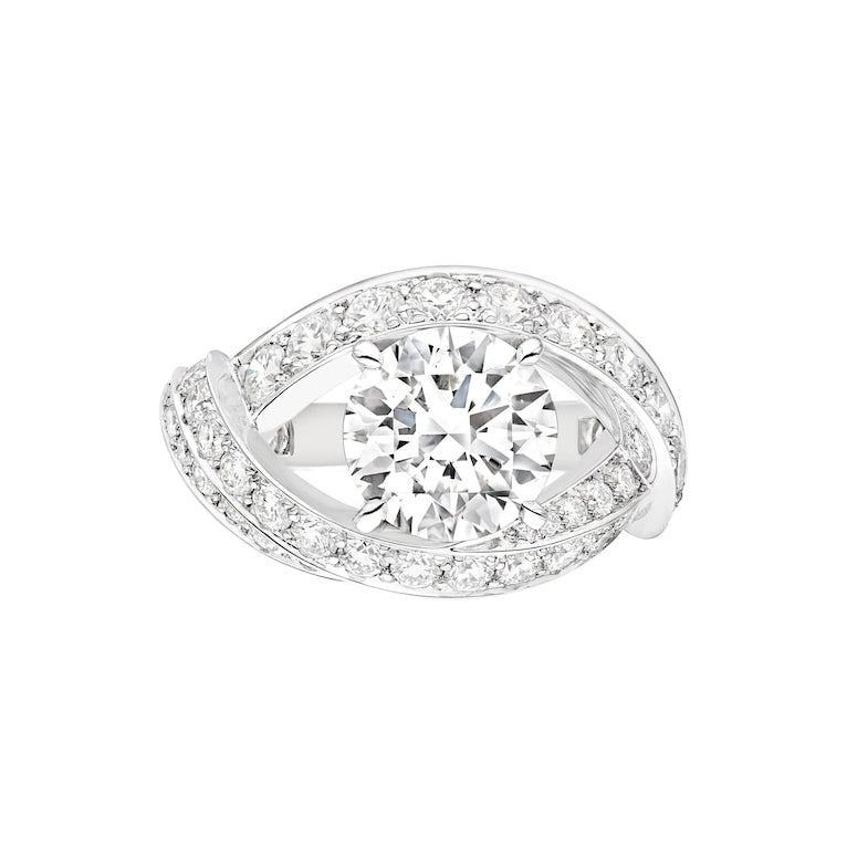 SM-085262满钻螺旋扭臂尚戒指主石0.7ct
