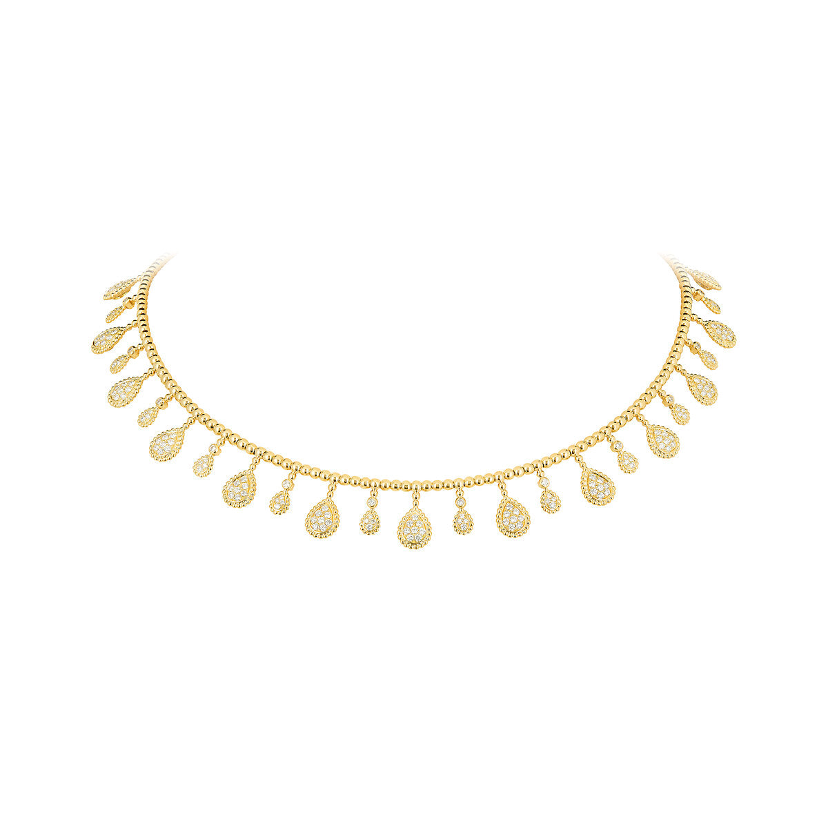 BSL-JCL01285 bead water drop necklace