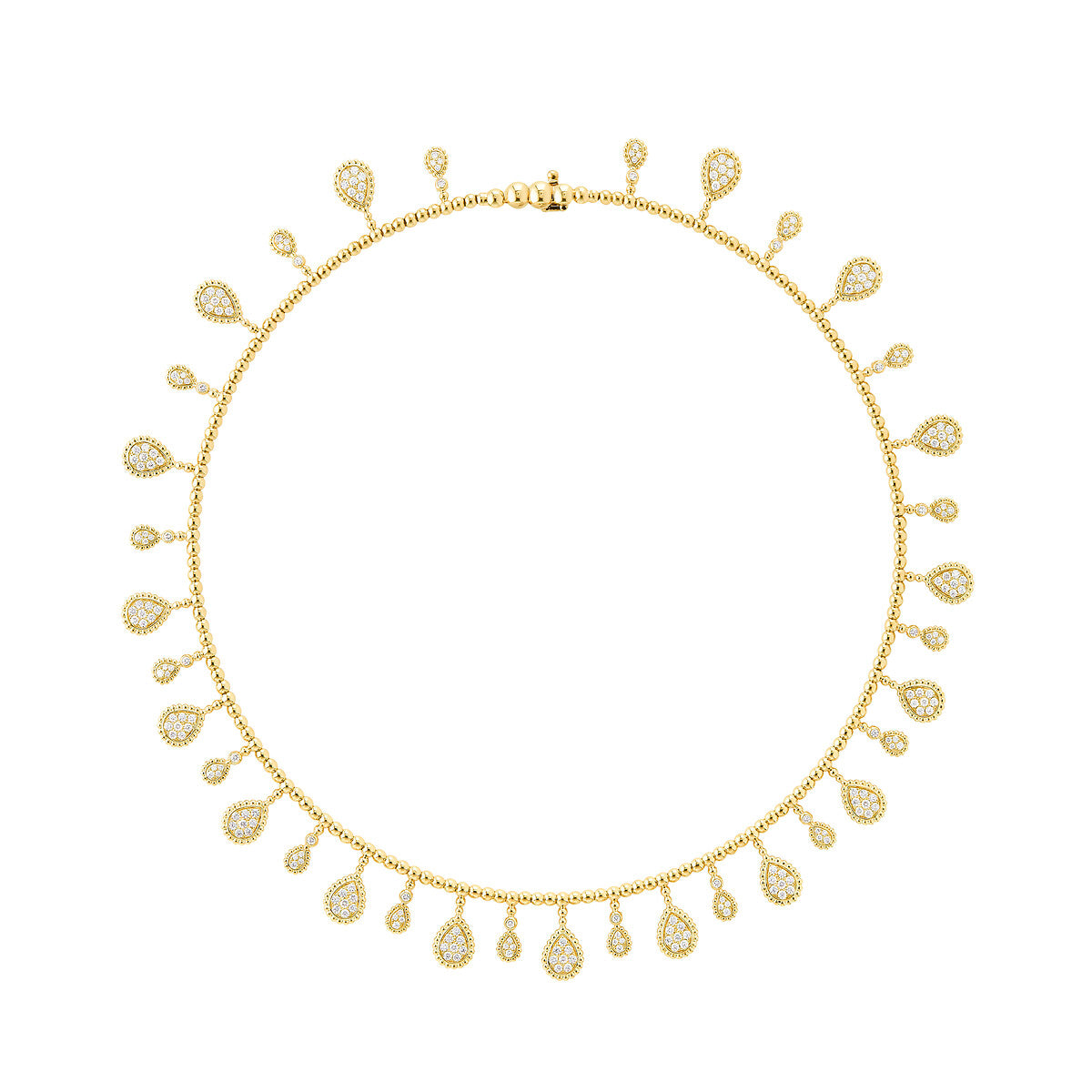 BSL-JCL01285 bead water drop necklace