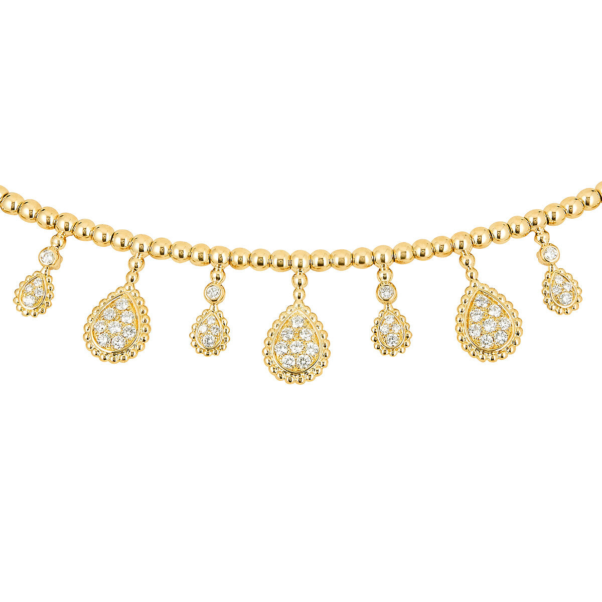 BSL-JCL01285 bead water drop necklace