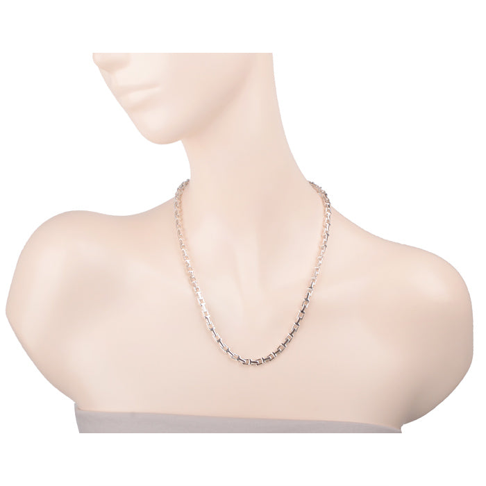 TIF-34888892 light gold T chain necklace