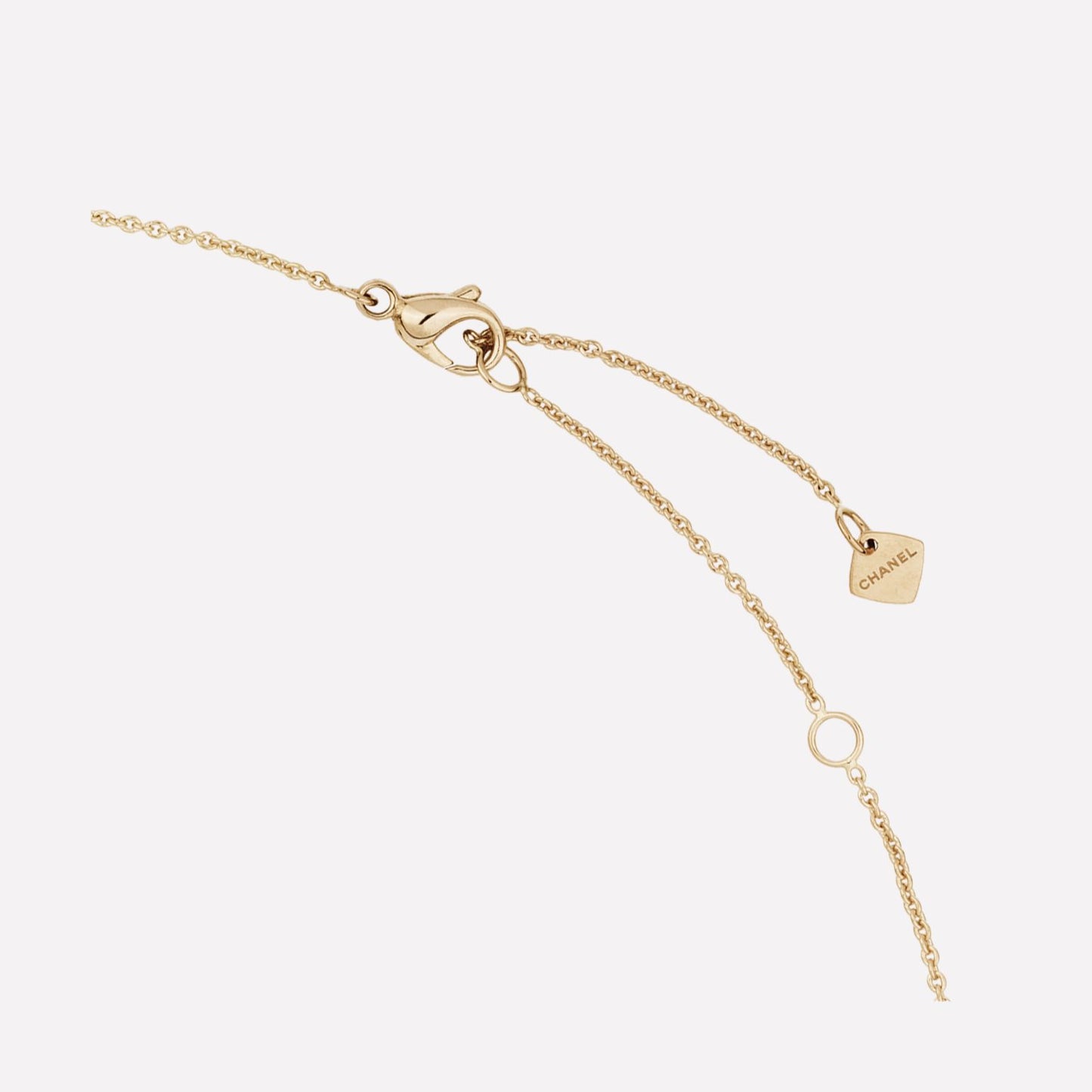 XNE-J12306 light gold x-shaped fork pendant guest version