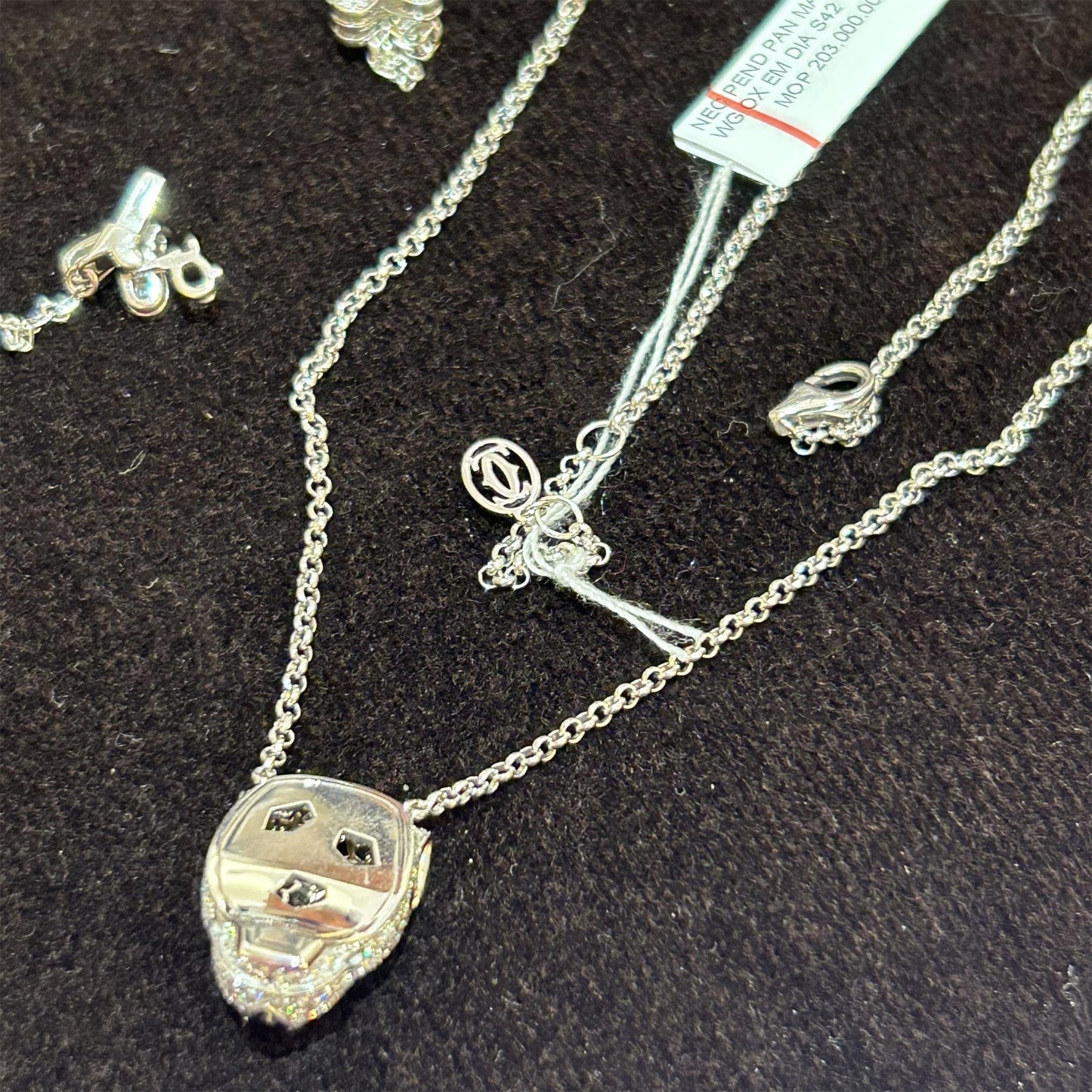 KDY-N7424341 leopard head pendant