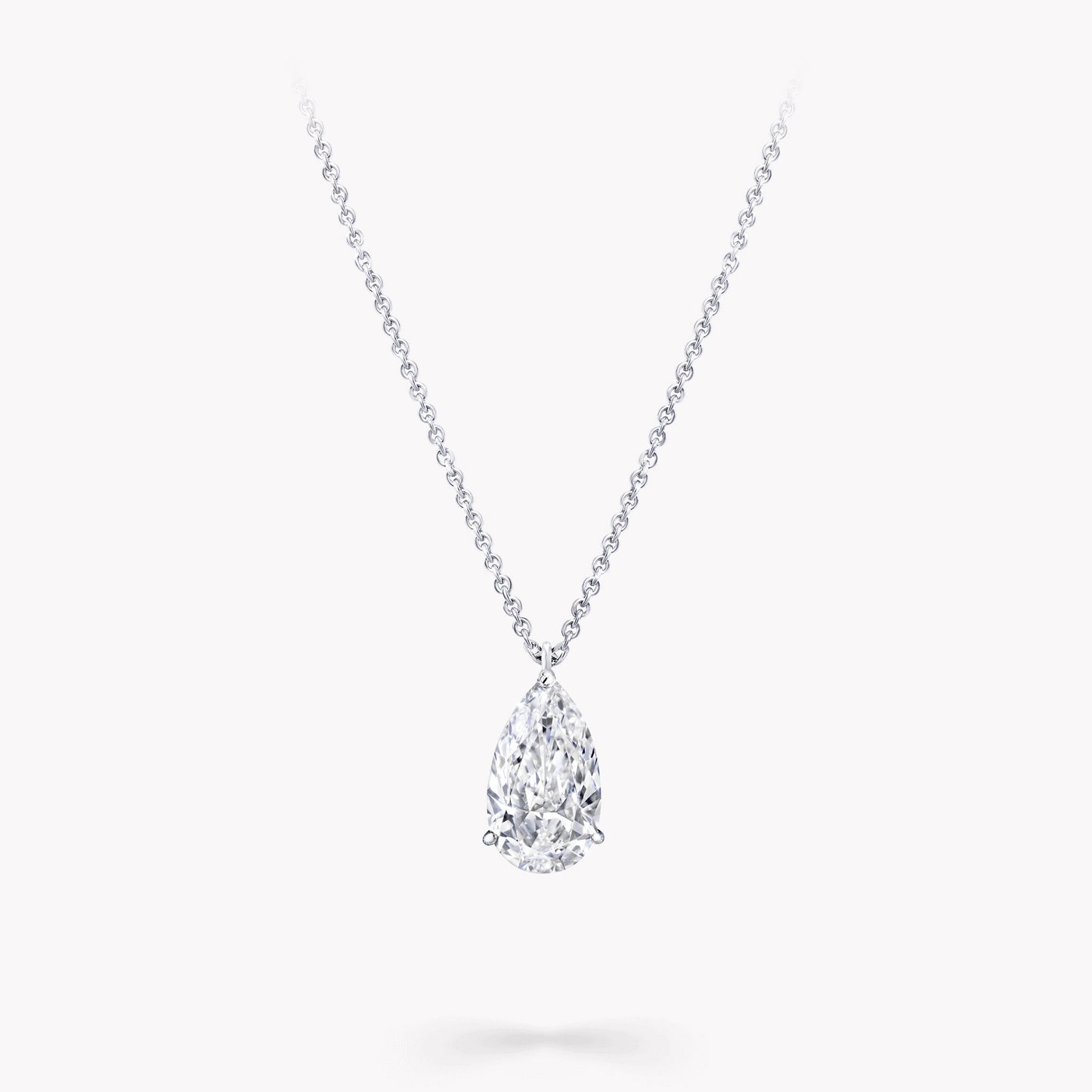 GLF-PPN01 water drop pear-shaped diamond pendant