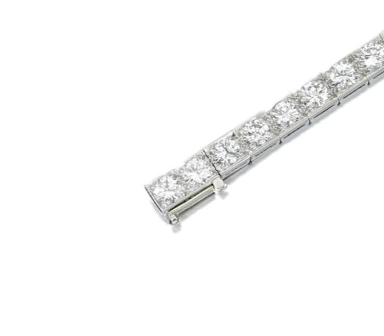 KDY-N958944 square round diamond 2.1m stone inlay double line movable position bracelet