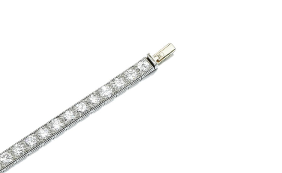 KDY-N958944 square round diamond 2.1m stone inlay double line movable position bracelet