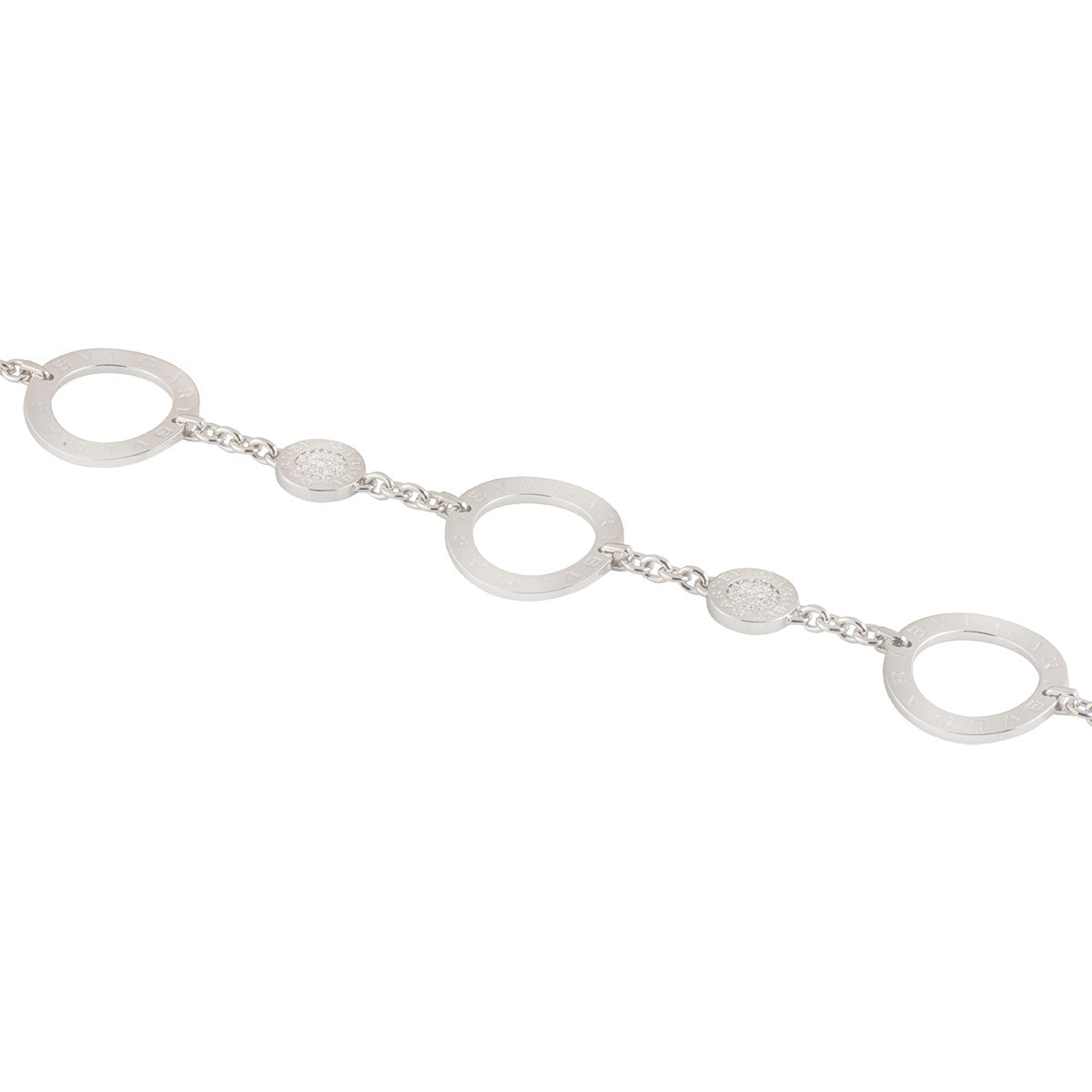 BGL-RD2822 round cake dense stone bracelet
