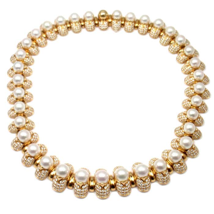 BGL-CL417179 large pearl necklace