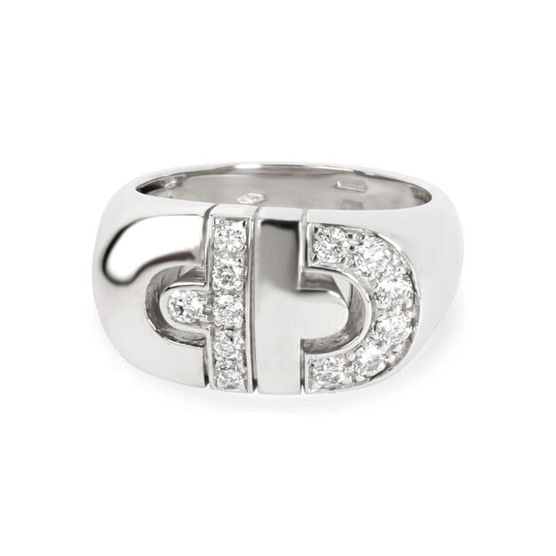 BGL-102405 half diamond center ring