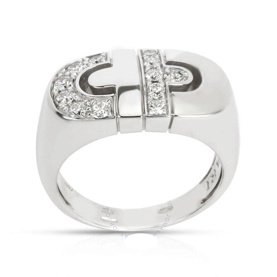 BGL-102405 half diamond center ring