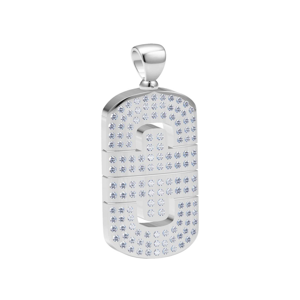 BGL-CL531502 diamond pendant with Chinese characters