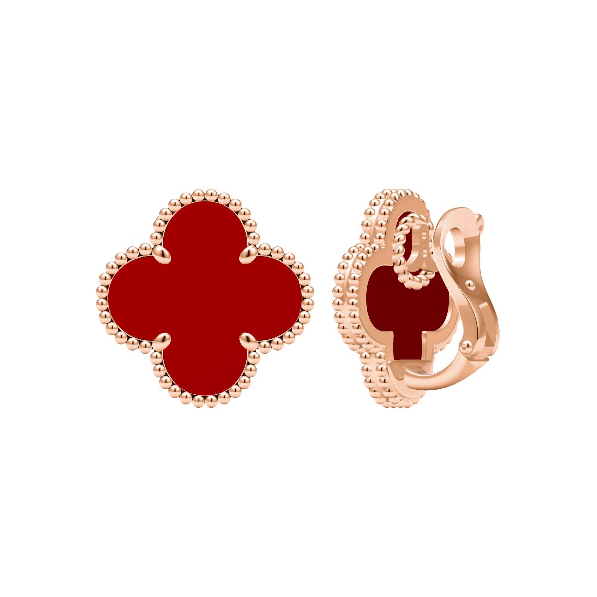 VCAEE564981 26mm guest version four-leaf clover earrings