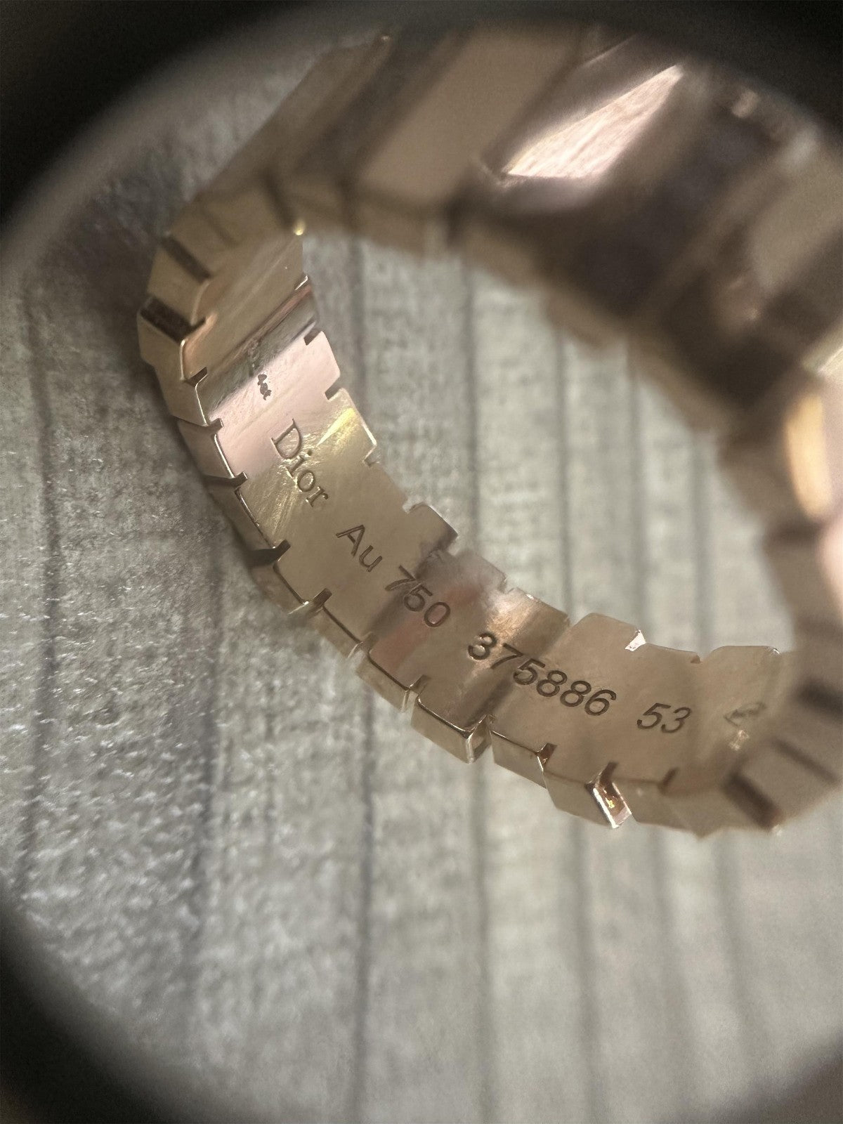DIOR-JGEM95024客版长方格子组合条形戒