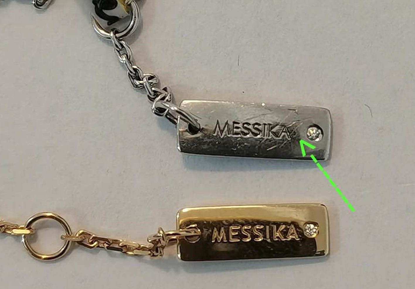 MSK-3995客版活动手链大号满钻双线手链