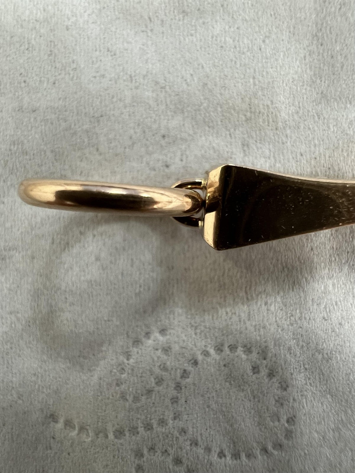 AMS-H122411B guest version light gold trapezoid square cone bracelet
