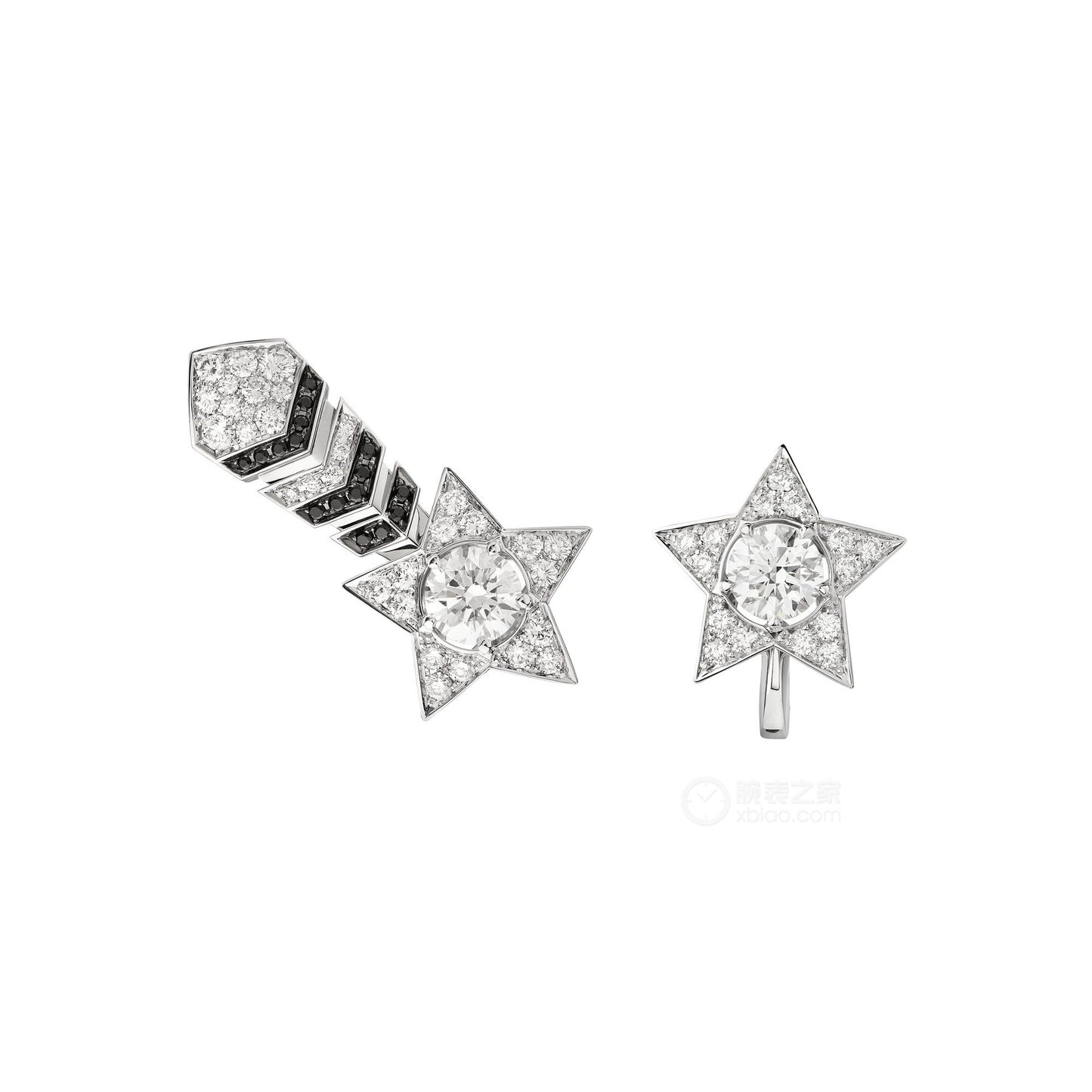XNE-J63143 Pentagram Pointed Meteor Star-Eared Comet