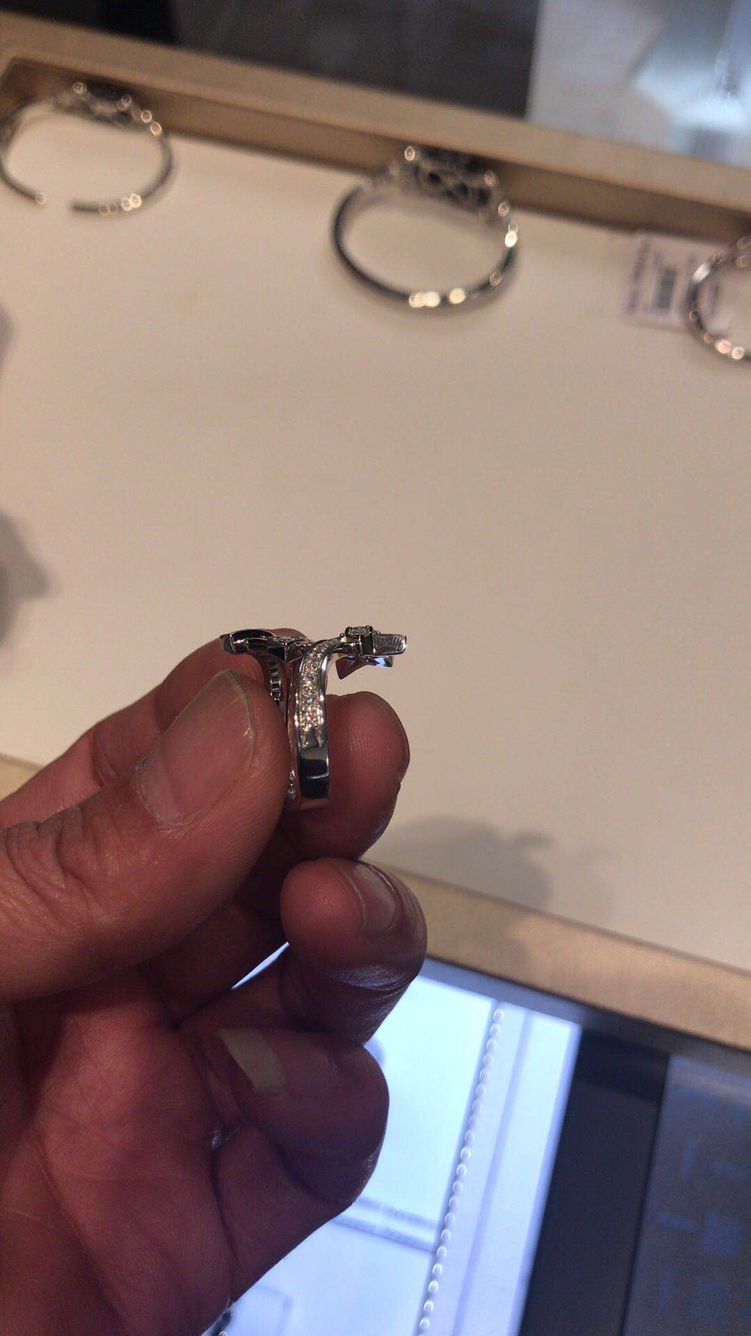 XNE-J2581 star full diamond ring