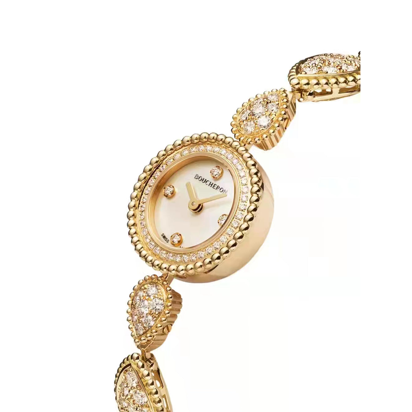 BSL-WA015510 middle round dial size lotus root bracelet watch