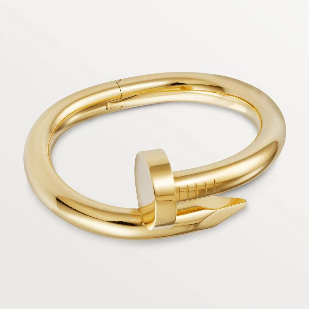 KDY-N6039717 extra large version light gold nail bracelet