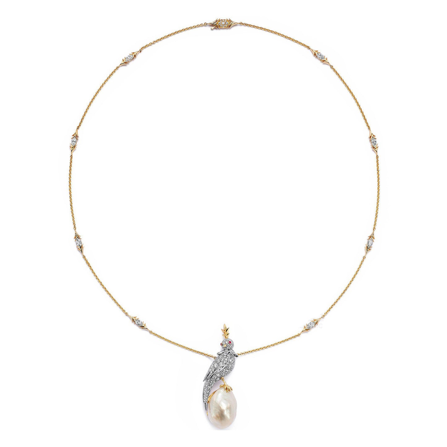 TIF-1588962 Bird Pearl Pendant