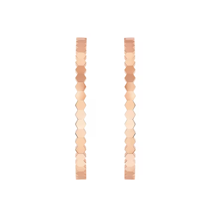 SM-085446 Honeycomb Earrings C-Shaped Earrings