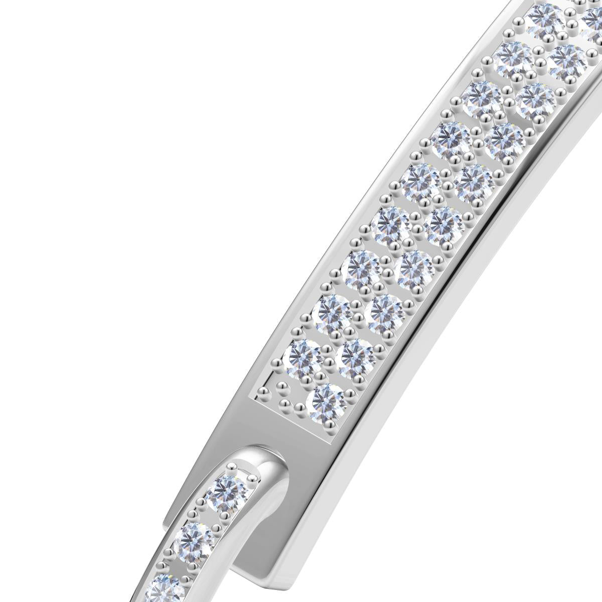 SM-083554 Slash Bracelet Half Full Diamond 17#