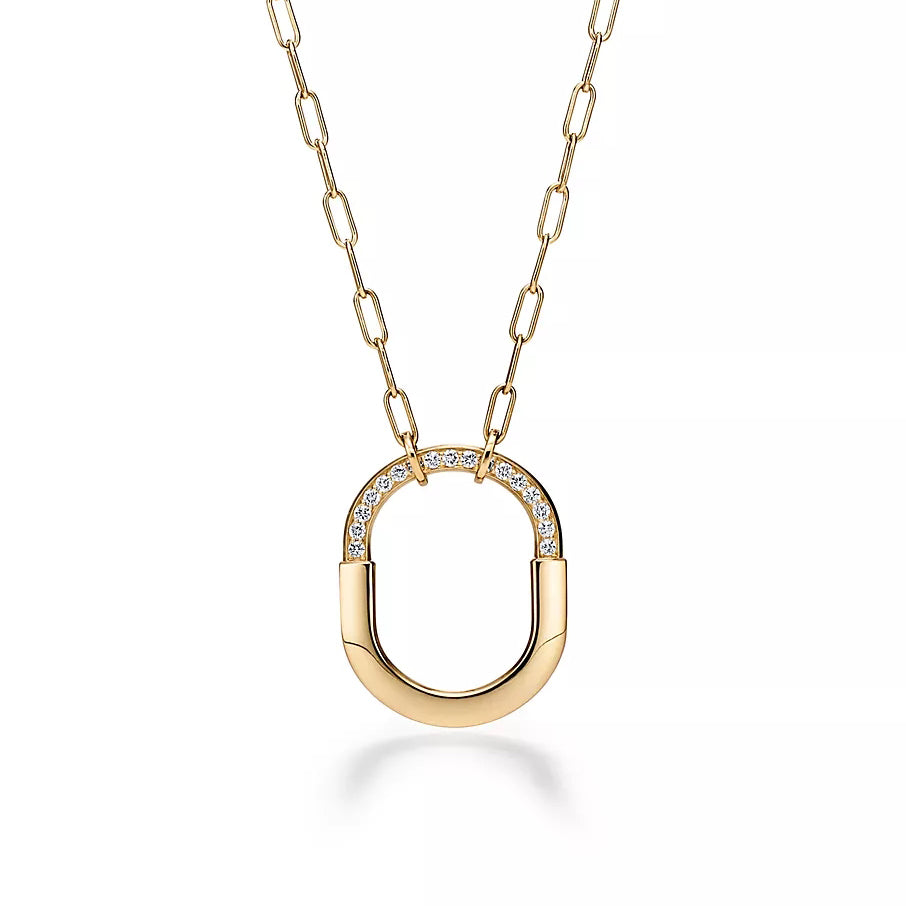 TIF-72342127 Medium Love Lock Necklace