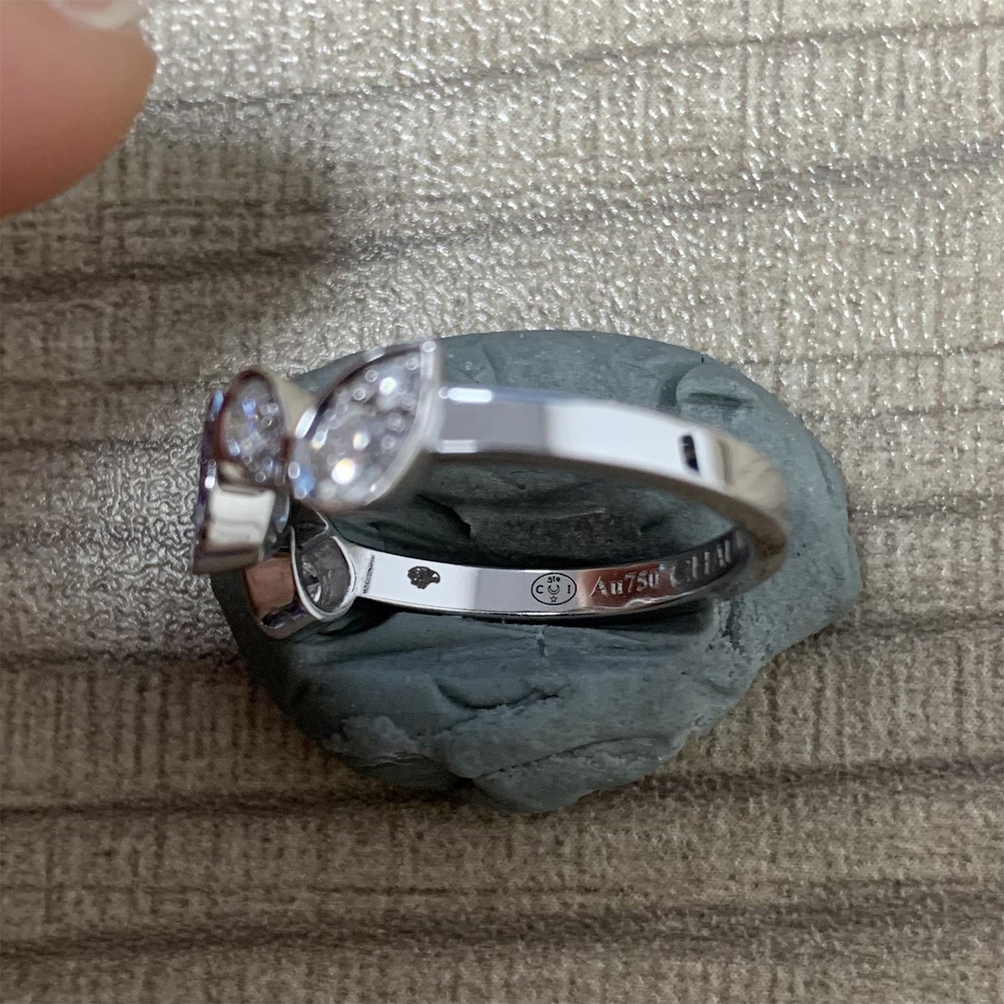 SM-083668客版小水滴镶口组合条戒