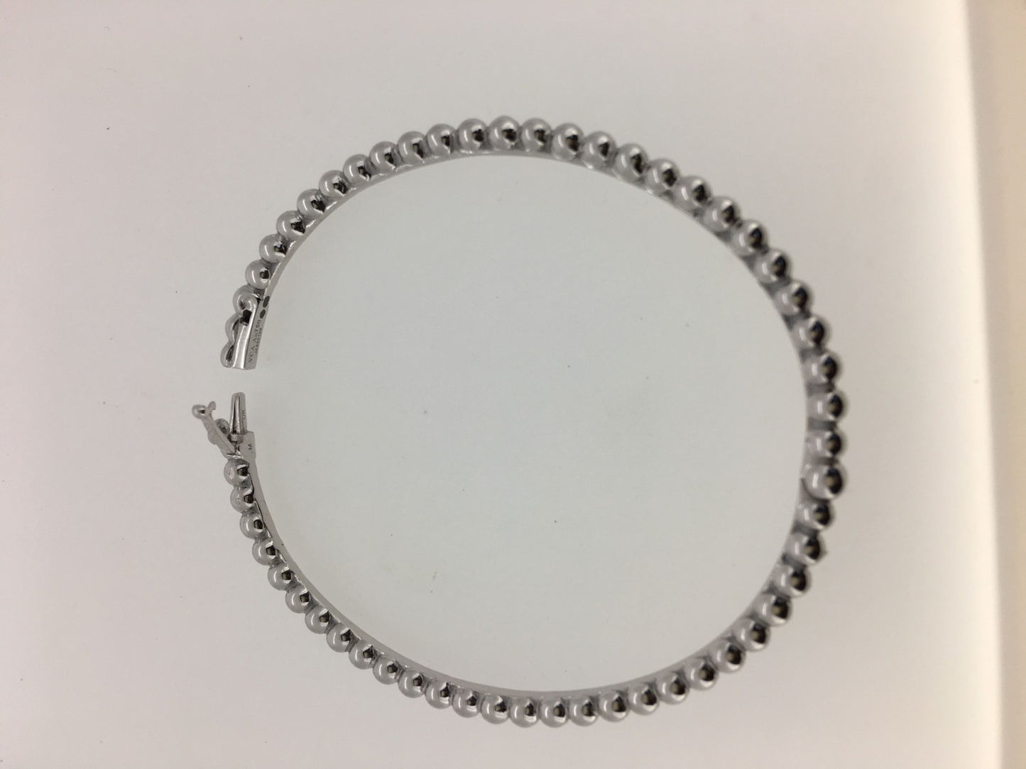 VCARO7TC00 3.6mm bead single row bracelet customer version