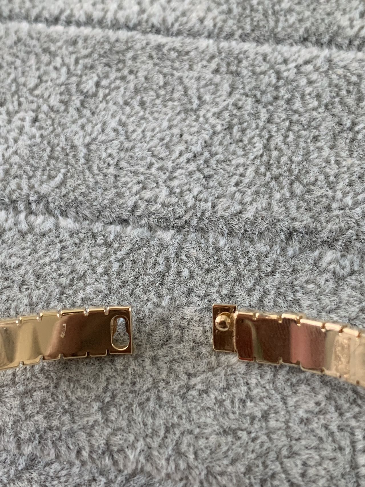 DIOR-JGEM95014 light gold bar bracelet