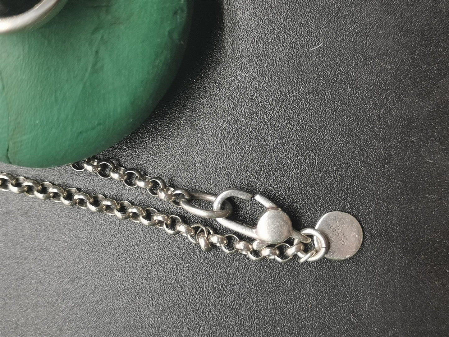 GC-417741 Black Onyx Ball G-shaped Pendant Customer Version