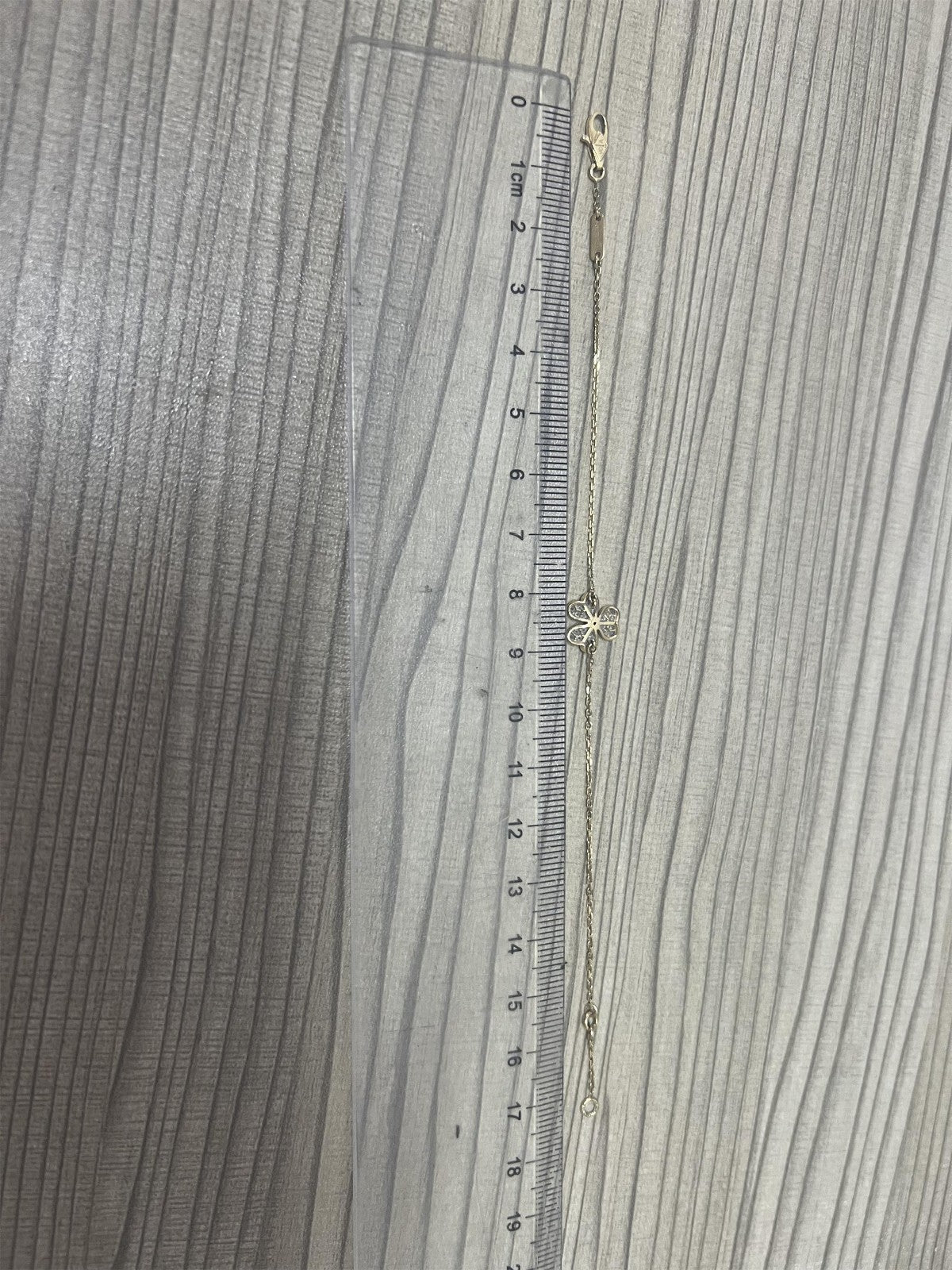 VCARP24100 11mm三叶草满钻手链客版