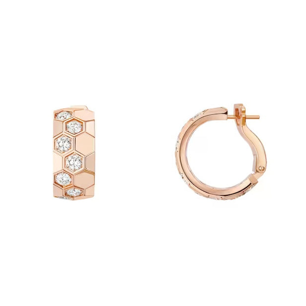 SM-085405 Beehive Honeycomb Earrings