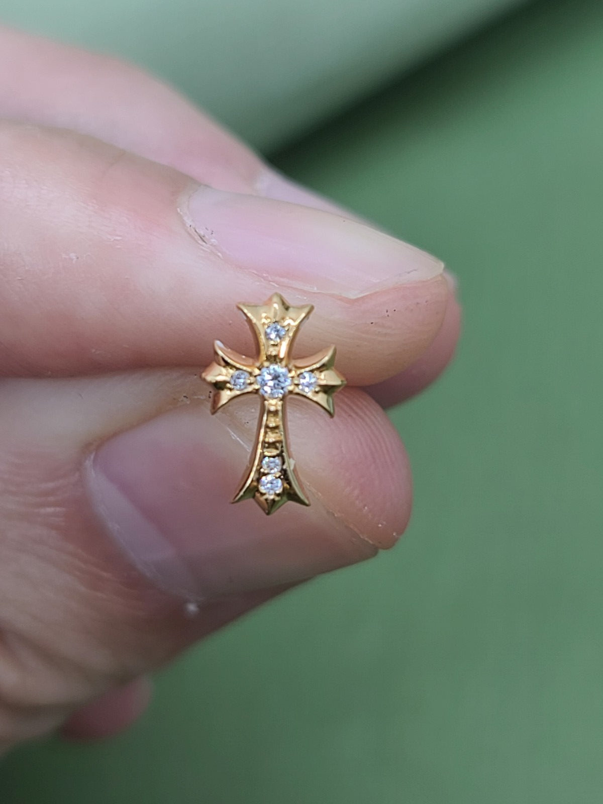 KLX-ES939148 cross earrings guest version