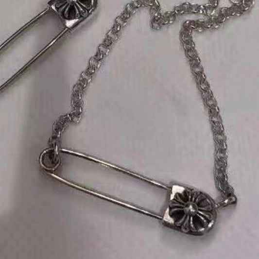 KLX-XL86790164 27.6mm light gold small pin chain pendant