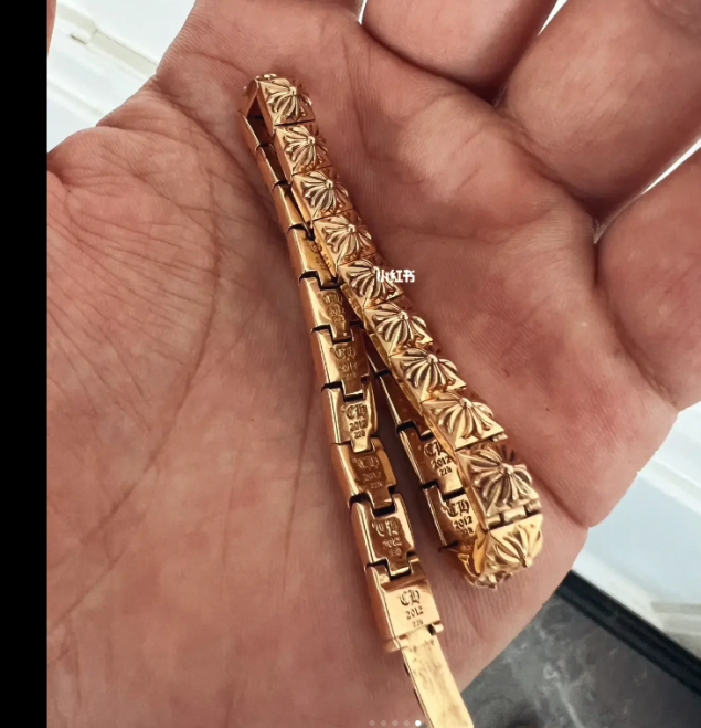 KLX-151158 cross thatch bracelet