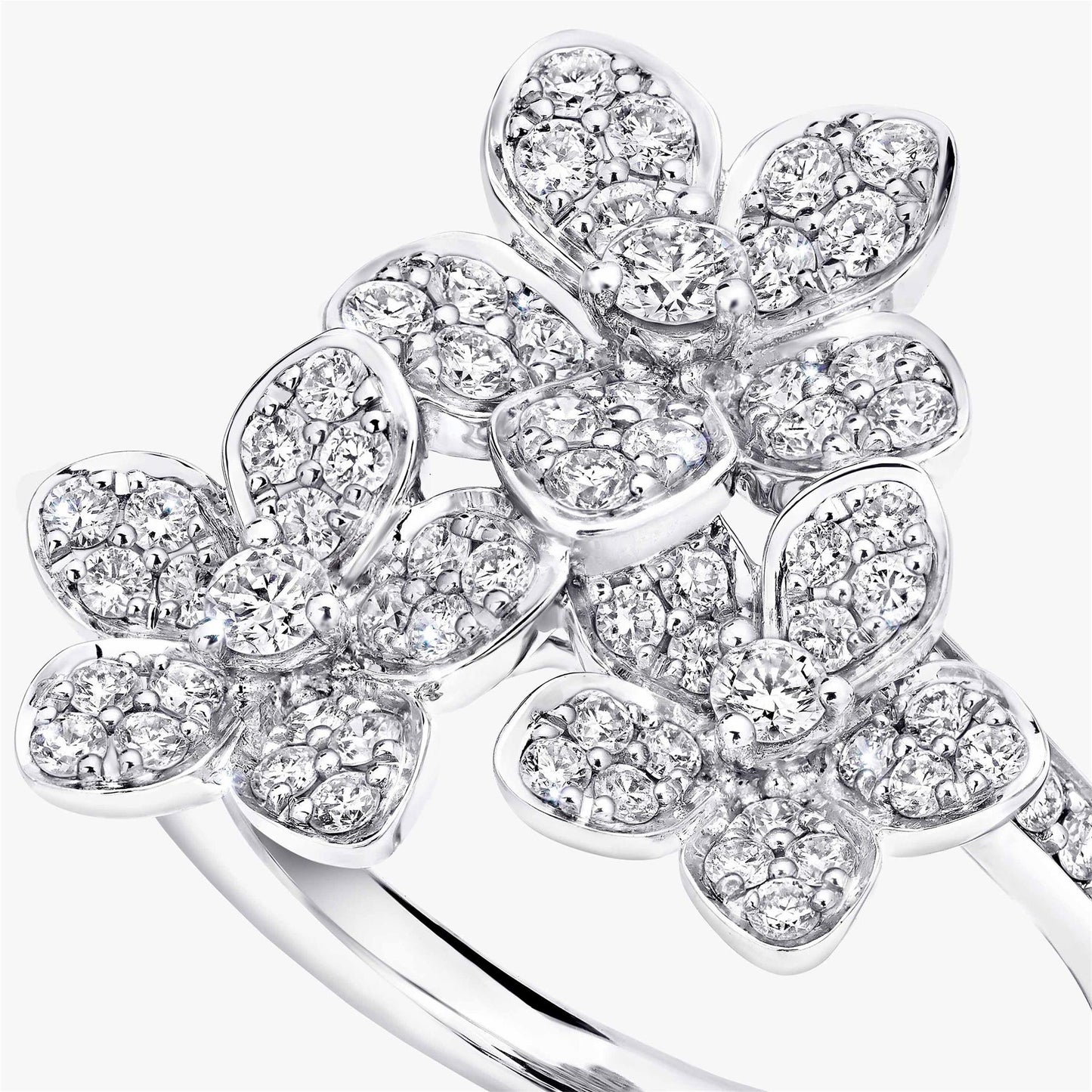 GLF-RGR843 mini three-petal ring