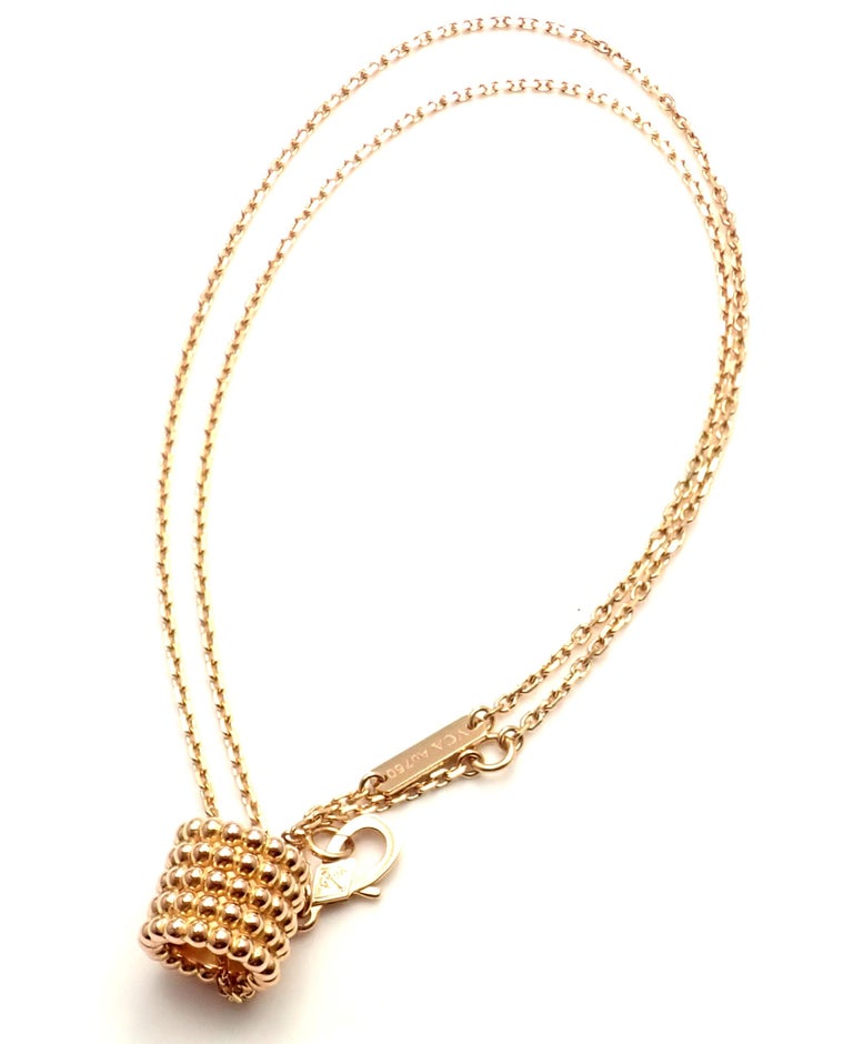 VCAJB199853 five rows of beads pendant