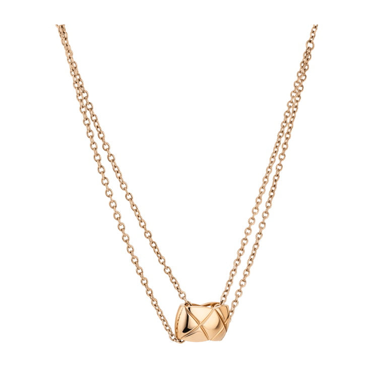 XNE-J11356 light gold fork pendant guest version