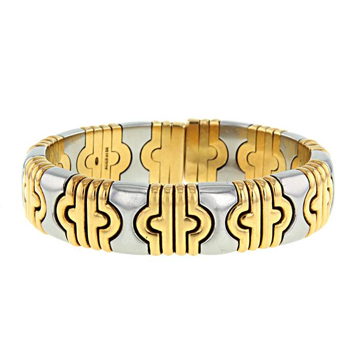 BGL-328102 Chinese character round half-embedded shrapnel bracelet