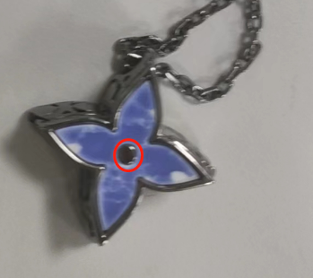 LV-M01047客版梅花飞标通花吊坠