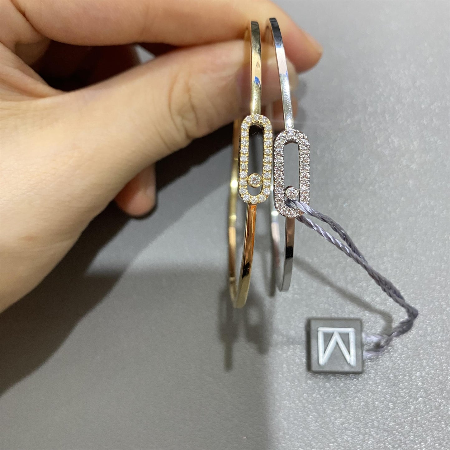 MSK-11134 小号14MM活动方管手镯