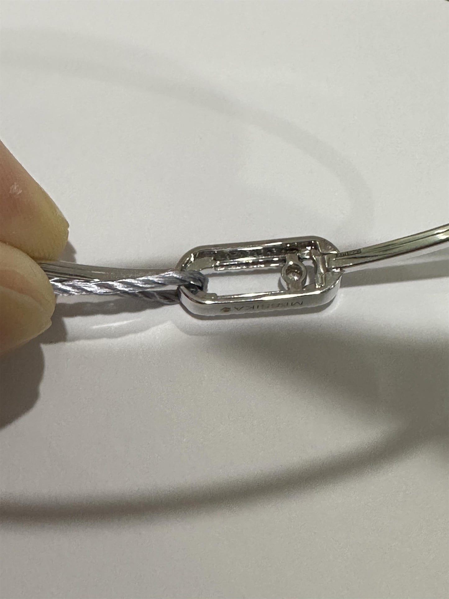 MSK-11134 小号14MM活动方管手镯