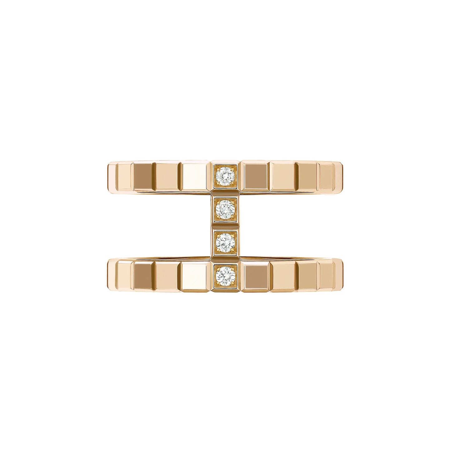 XB-827006-5010 plaid narrow version double row ring
