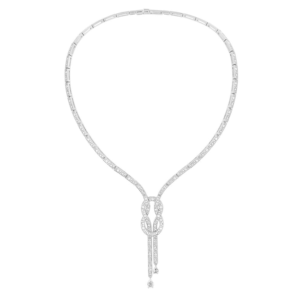 FLD-7J0273 Rope Buckle Necklace